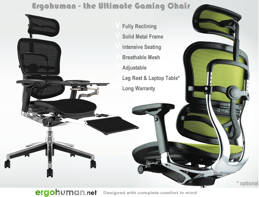 Ergohuman Gaming Chair