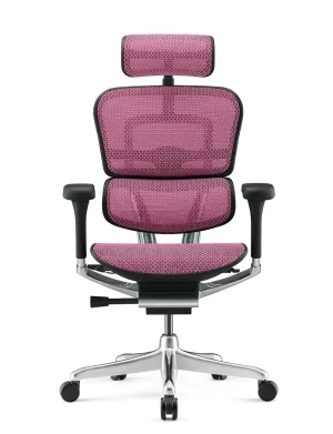 Ergohuman Elite Pink Mesh Office Chair - New Model G2