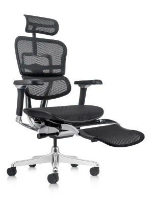Ergohuman Elite Mesh Office Chair with Leg Rest