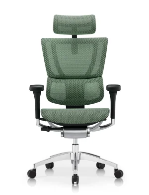 Mirus Elite Green Mesh Office Chair