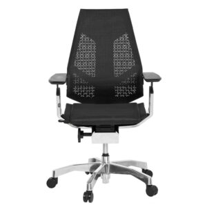 Genidia Black Mesh Office Chair