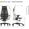 Genidia Office Chair Dimensions