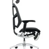 Enjoy Elite Mesh Office Chair with Leg Rest side