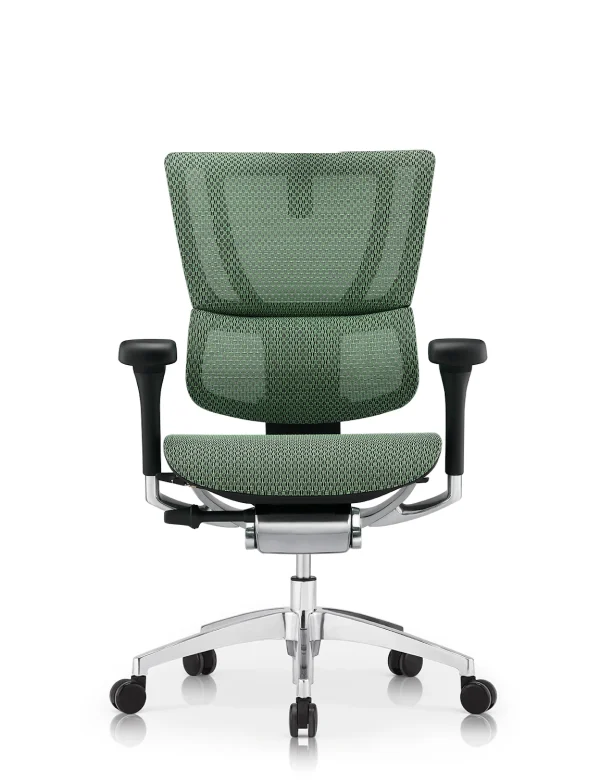 Mirus Elite Green Mesh Office Chair Black Frame G2