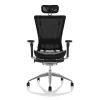 Nefil Leather Seat, Mesh Back Office Chair front