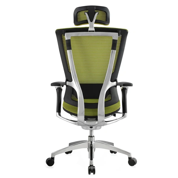 Nefil Green Mesh Office Chair with Head Rest back