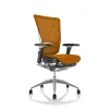 Nefil Orange Mesh Office Chair no Head Rest